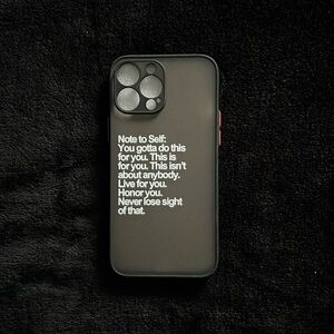 Black iPhone 13 Pro Max case